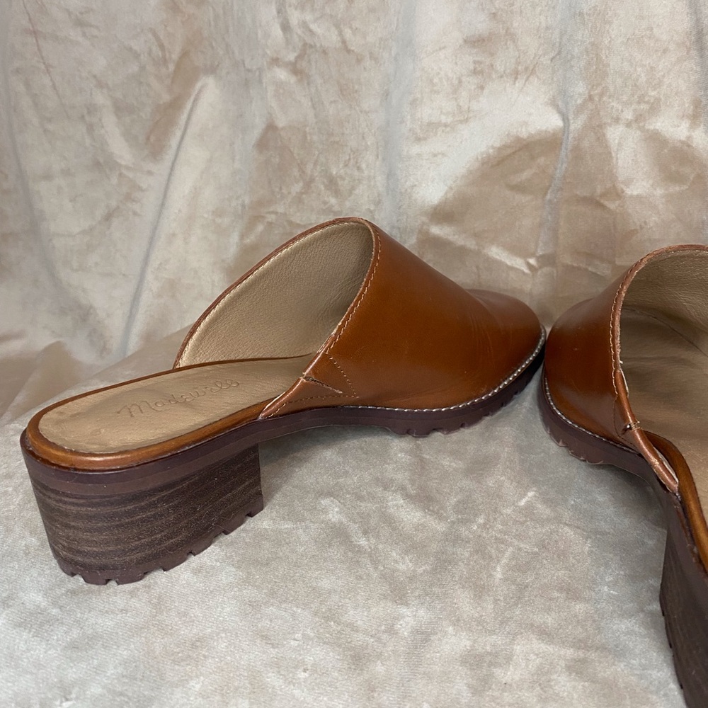 Madewell Mindy Lugsole Mules in Maple - Size 8.5 - Picture 6 of 11